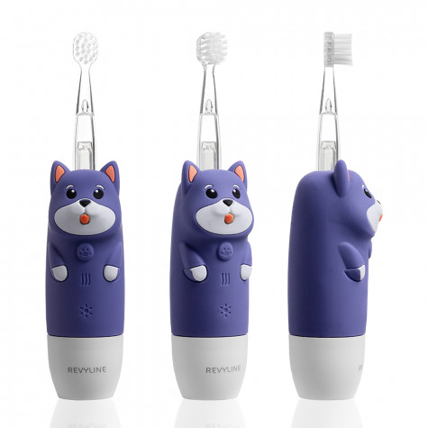 Электрическая звуковая зубная щётка Revyline RL 025 Baby Puppy, Blue