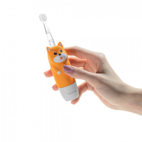 Электрическая звуковая зубная щётка Revyline RL 025 Baby Puppy, Orange