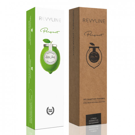 Зубная паста Revyline Perfect Лаймовый джем, 100 г